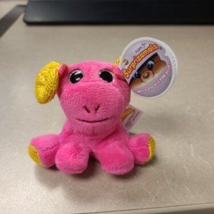 Surprizamels Remy Ram Birthday October 15 Dark Pink 3" Goat Gold Horns Plush Toy